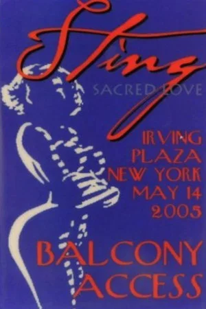 Постер: Sting Live At Irving Plaza