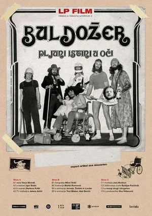 Постер: Music Is the Art of Time 2, LP film Buldozer – Spit Truth Into the Eyes