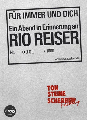Постер: Für immer und dich - Ein Abend in Erinnerung an Rio Reiser