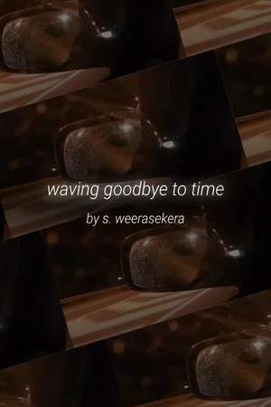 Постер: waving goodbye to time