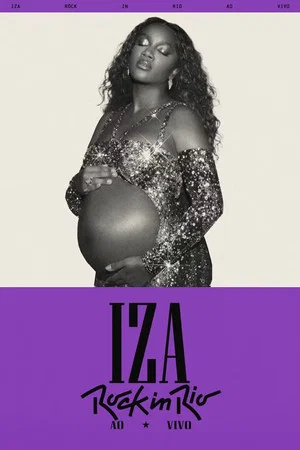 Постер: IZA Ao Vivo no Rock in Rio