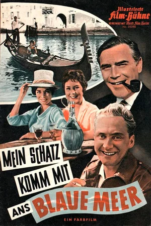 Постер: Mein Schatz, komm mit ans blaue Meer
