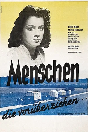 Постер: Menschen die vorüberziehen