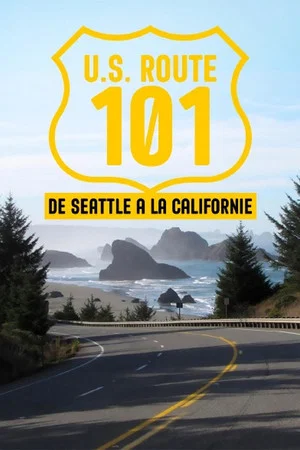 Постер: U.S. Route 101, de Seattle à la Californie