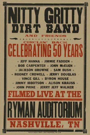 Постер: Nitty Gritty Dirt Band and Friends - Circlin' Back: Celebrating 50 Years