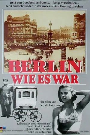 Постер: Symphonie einer Weltstadt