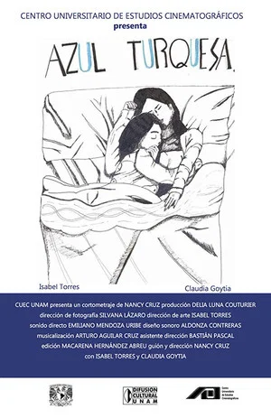 Постер: Azul turquesa