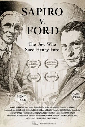 Постер: Sapiro vs. Ford: The Jew Who Sued Henry Ford