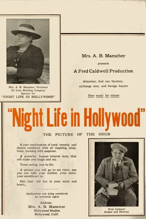 Постер: Night Life in Hollywood