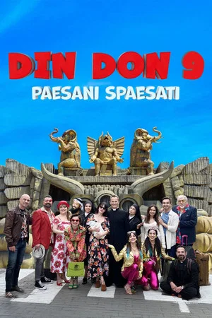 Постер: Din Don 9: Paesani spaesati