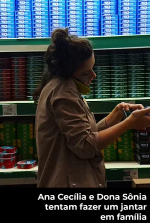 Постер: Ana Cecília e Dona Sônia Tentam Fazer um Jantar em Família