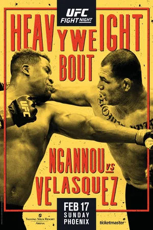 Постер: UFC on ESPN 1: Ngannou vs. Velasquez