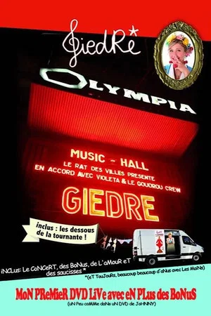 Постер: GiedRé à l'Olympia