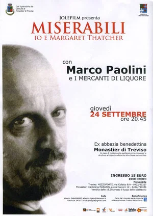 Постер: Miserabili: io e Margaret Thatcher