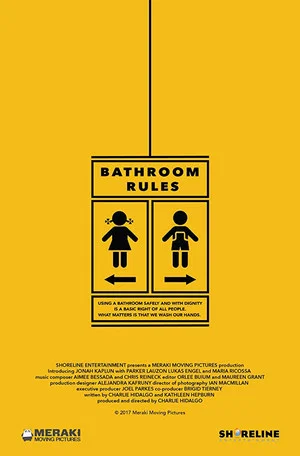 Постер: Bathroom Rules
