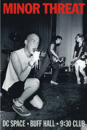 Постер: Minor Threat - Live: DC Space-Buff Hall-930 Club