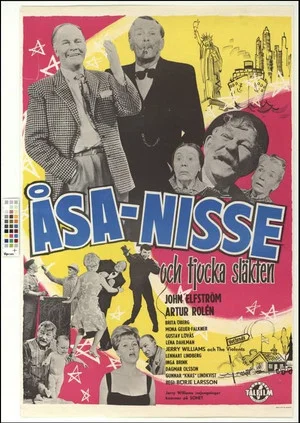 Постер: Åsa-Nisse och tjocka släkten
