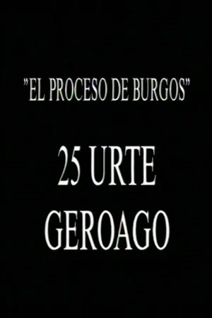 Постер: El proceso de Burgos 25 años después