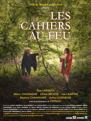 Постер: Les cahiers au feu