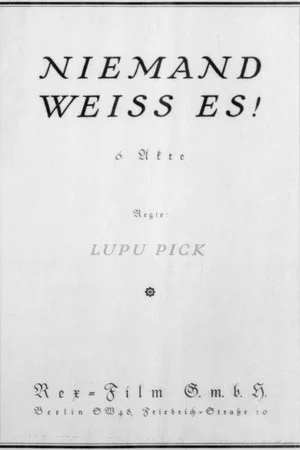 Постер: Niemand weiß es