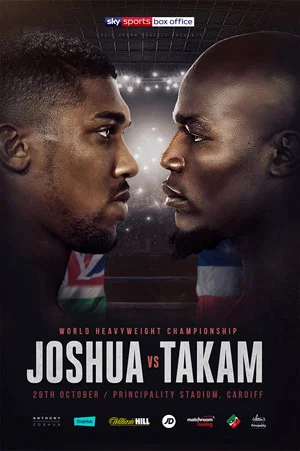 Постер: Anthony Joshua vs. Carlos Takam