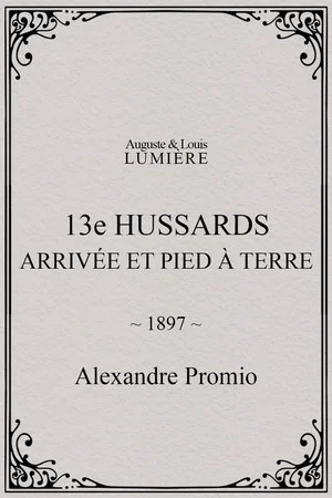 Постер: 13e hussards : arrivée et pied à terre