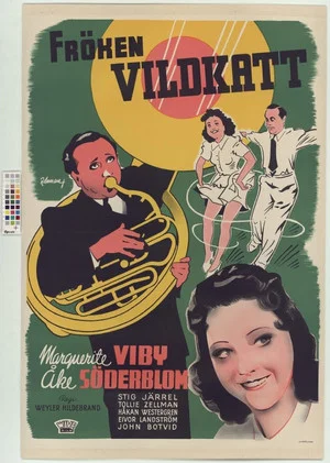 Постер: Fröken Vildkatt