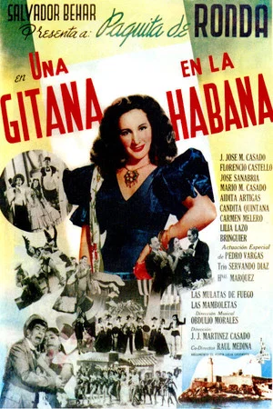 Постер: Una gitana en La Habana