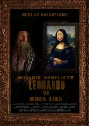 Постер: Da Vinci vs Mona Lisa