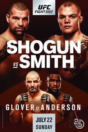 Постер: UFC Fight Night 134: Shogun vs. Smith