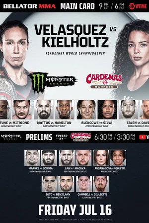 Постер: Bellator 262: Velasquez vs. Kielholtz