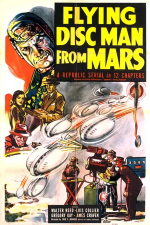 Постер: Flying Disc Man from Mars