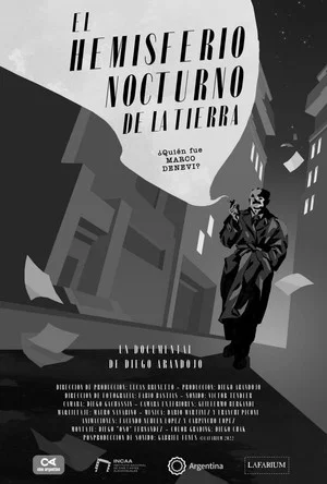 Постер: El hemisferio nocturno de la Tierra