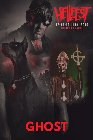 Постер: Ghost - Hellfest 2016