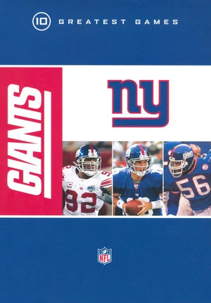 Постер: NFL: New York Giants - 10 Greatest Games