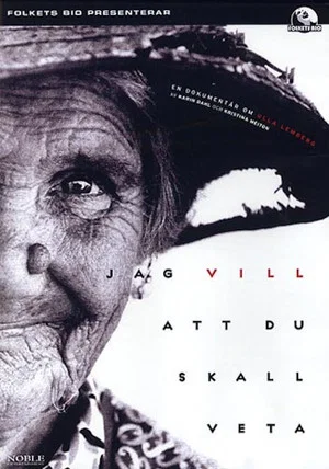 Постер: Jag vill att du ska veta