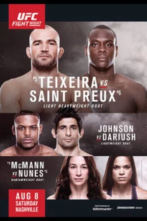 Постер: UFC Fight Night 73: Teixeira vs. Saint Preux