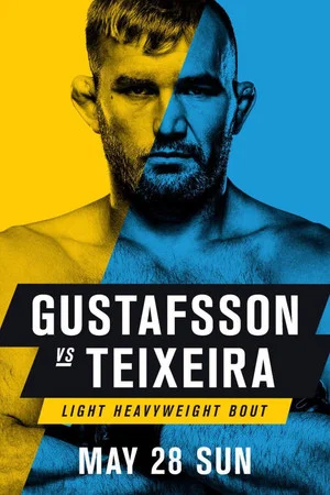 Постер: UFC Fight Night 109: Gustafsson vs. Teixeira