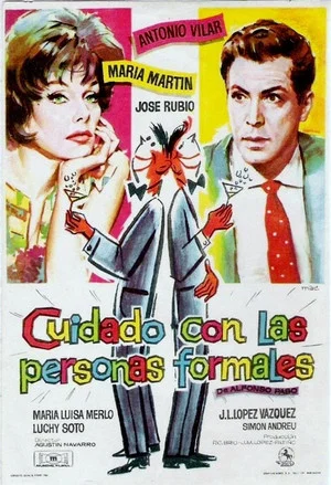 Постер: Cuidado con las personas formales