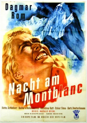 Постер: Nacht am Mont-Blanc