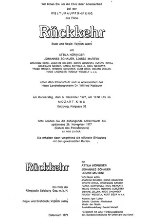 Постер: Die Rückkehr des alten Herrn