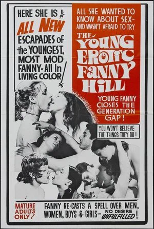 Постер: The Young, Erotic Fanny Hill
