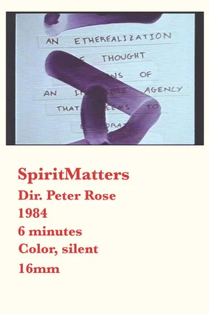 Постер: SpiritMatters