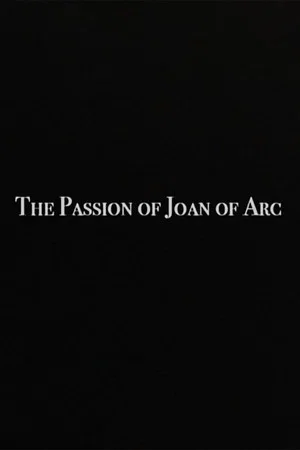 Постер: The Passion of Joan of Arc