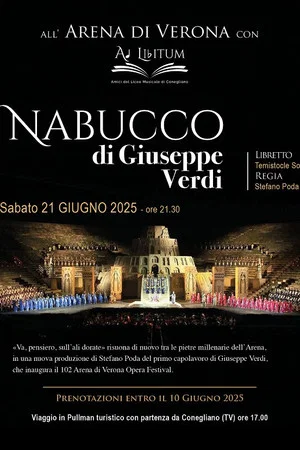 Постер: Giuseppe Verdi: Nabucco - Arena di Verona 2025