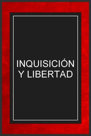 Постер: Inquisición y libertad