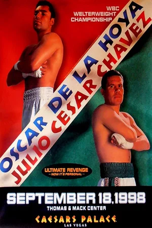 Постер: Oscar de la Hoya vs. Julio César Chávez II