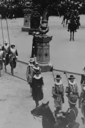 Постер: Review of the Royal Netherland Guards in the Costumes of the Middle Ages (Coronation of Wilhelmina Guard of Honor)