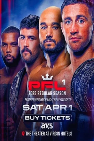 Постер: PFL 2023 #1: Regular Season - Loughnane vs. Moraes