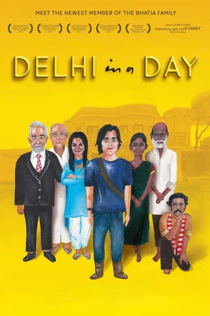 Постер: Delhi in a Day